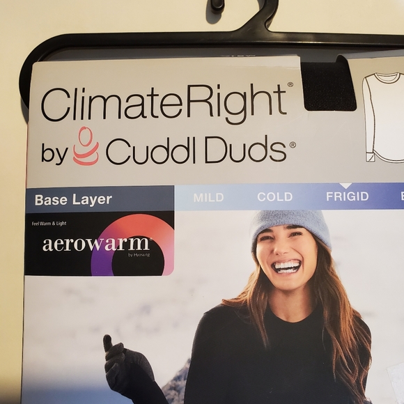 ClimateRight by CuddlDuds Other Cuddl Duds Xs Base Layer Top New